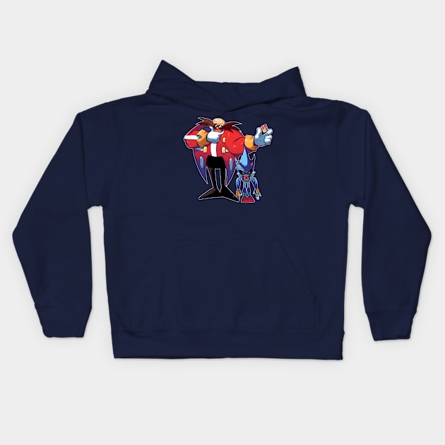 Eggman Kids Hoodie by Sani